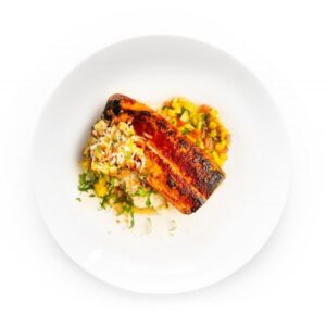 Blackened Mahi Mahi with Mango-Habanero Salsa